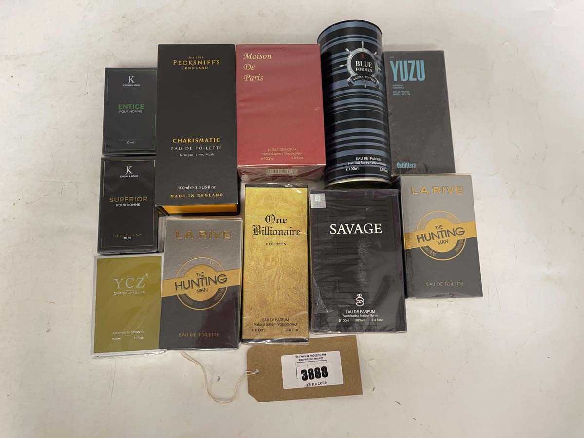 Lot 11x Various perfumes