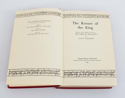 Lot J.R.R. Tolkien, 'The Lord of the Rings', 1st...