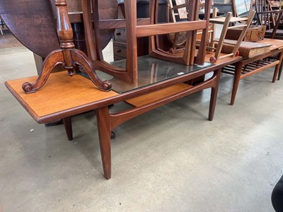 Lot 5156 - G plan coffee table with glazed insert