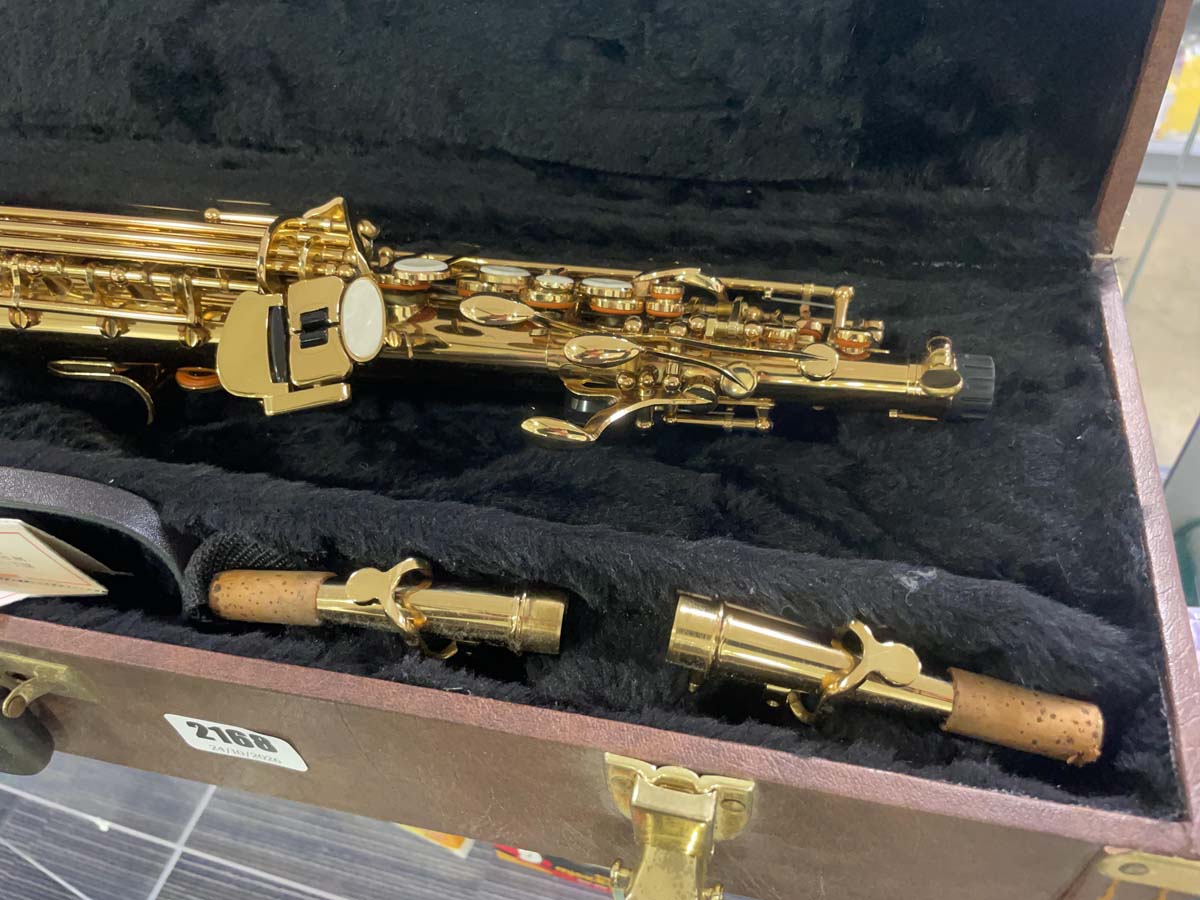 Lot 2168 - Earlham soprano saxophone in case