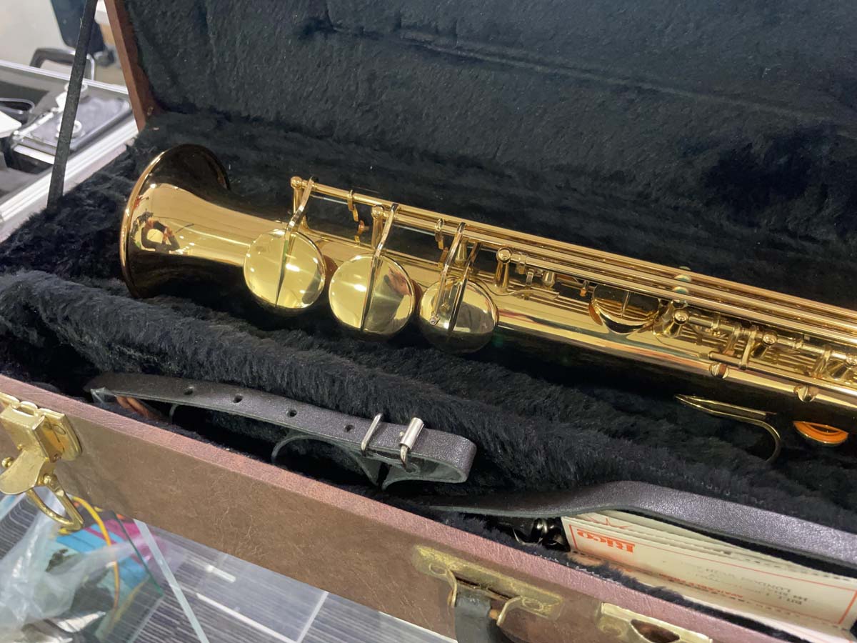 Lot 2168 - Earlham soprano saxophone in case