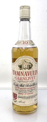 Lot 116 - A bottle of Tamnavulin Glenlivet 10 year old...