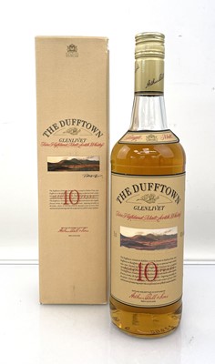 Lot 109 - A bottle of The Dufftown Glenlivet 10 year old...