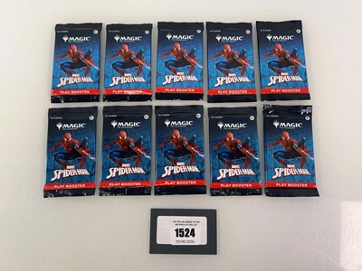 Lot 1524 - Magic The Gathering: Marvel's Spider-man Play...
