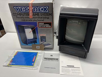Lot 1009 - Vectrex Computer Game System in box