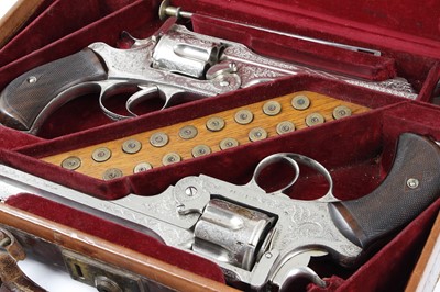 Lot 403 - (S5) An Exceptional Composed Pair of .455/476...