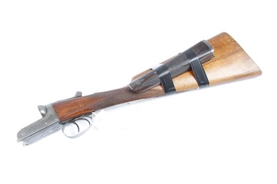 Lot 1509 - (S2) The stock, action and forend of a 12 bore...