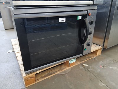 Lot 504 - 80cm electric Burco bench top convection oven