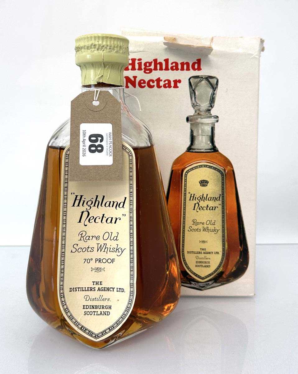 Lot 111 - A decanter bottle of Highland Nectar Rare Old...