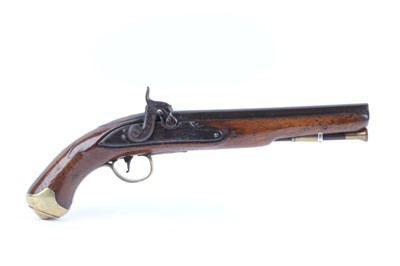 Lot 358 - (S58) 13 bore Percussion Service Pistol, 9 ins...