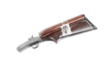 Lot 1508 - (S2) The stock, action and forend of a 12 bore...