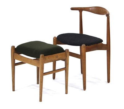 Lot 61 - A 1960's Model FH708 beech-framed chair and...