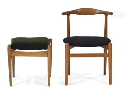 Lot 61 - A 1960's Model FH708 beech-framed chair and...