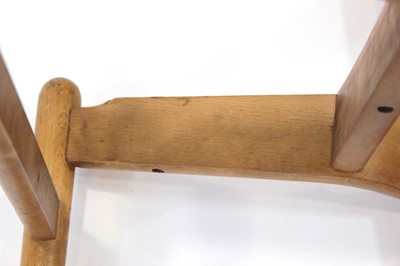 Lot 61 - A 1960's Model FH708 beech-framed chair and...