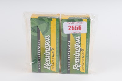 Lot 2556 - (S1) 39 x .17 Rem. rifle cartridges, Remington...