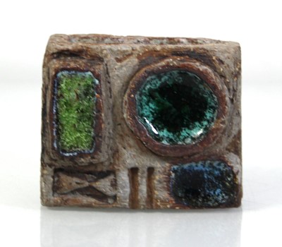 Lot 65 - Pamela Nash (1925-1986), a Brutalist stoneware...