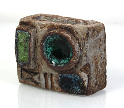 Lot 65 - Pamela Nash (1925-1986), a Brutalist stoneware...