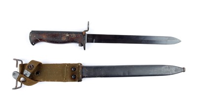Lot 84 - Norwegian M1894 Bayonet converted for M1...
