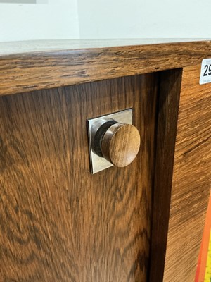 Lot A 1960's Brazilian rosewood sideboard with...