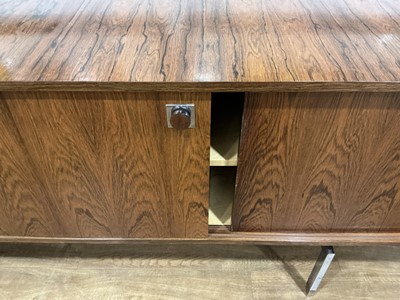 Lot A 1960's Brazilian rosewood sideboard with...