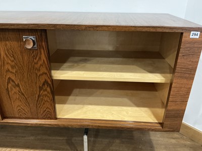 Lot A 1960's Brazilian rosewood sideboard with...