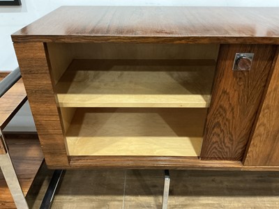Lot A 1960's Brazilian rosewood sideboard with...