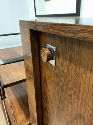Lot A 1960's Brazilian rosewood sideboard with...
