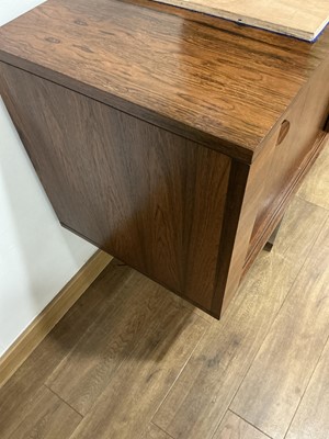 Lot 20 - A 1960's Brazilian rosewood sideboard with...