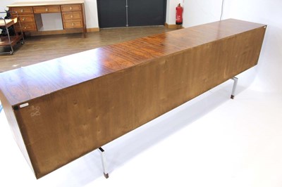 Lot A 1960's Brazilian rosewood sideboard with...