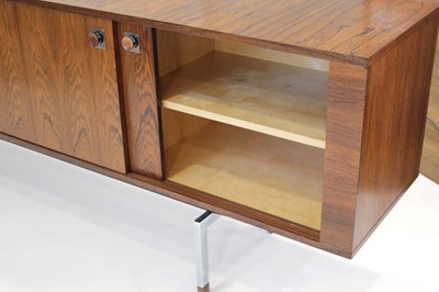 Lot A 1960's Brazilian rosewood sideboard with...