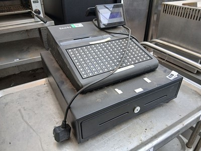 Lot 625 - 40cm SAM4S cash register