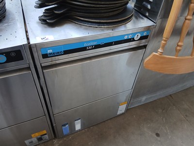 Lot 587 - 60cm Meiko EcoStar 530F undercounter...