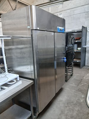 Lot 550 - 145cm Porkka C1432S/S 2-door refrigerated unit