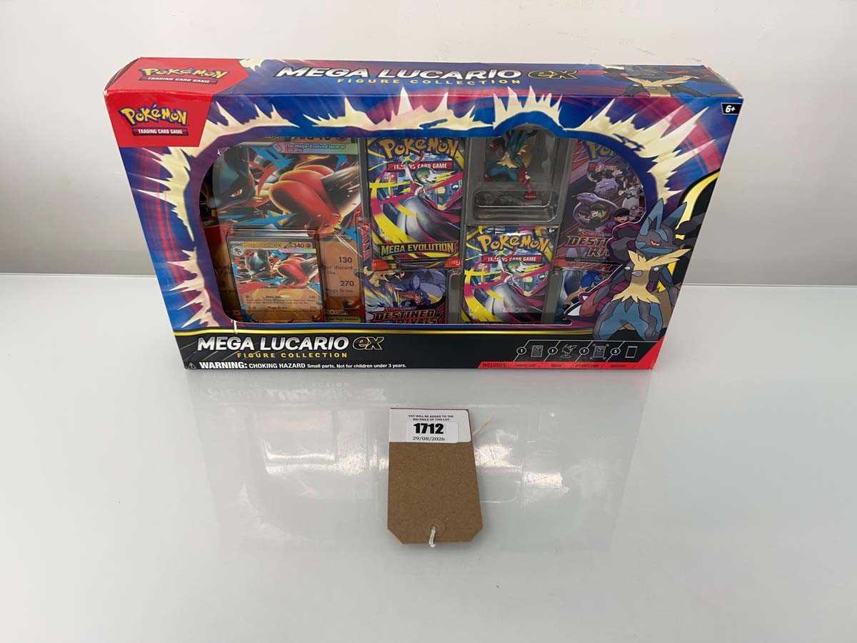 Lot 1712 - Pokémon TCG: Mega Lucario EX Figure Collection...