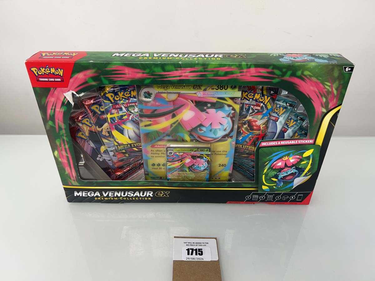 Lot 1715 - Pokémon TCG: Mega Venusaur EX Premium...