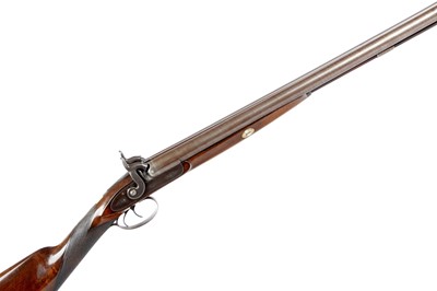 Lot 323 - (S58) 14 Bore English Percussion Double...