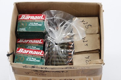 Lot 2502 - (S1) 506 x 5.56mm / .223 assorted rifle...