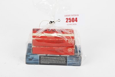 Lot 2504 - (S1) 60 x .222 (Rem) assorted rifle cartridges,...