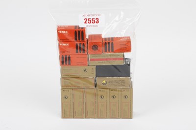 Lot 2553 - (S1) 800 x .22 assorted rifle cartridges: Eley...