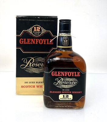 Lot 123 - A bottle of Glenfoyle 12 year old Reserve De...
