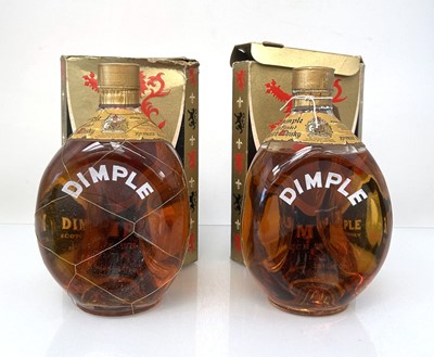 Lot 127 - 2 bottles of Haig Dimple old blended Scotch...