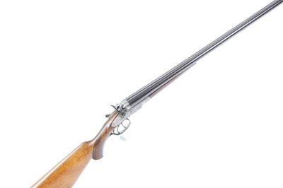 Lot 1801 - (S2) 12 bore Belgian Double Hammer Gun, 29 ins...