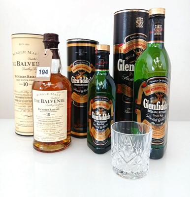Lot 146 - 2 & half bottles of Single Malt Scotch Whisky...