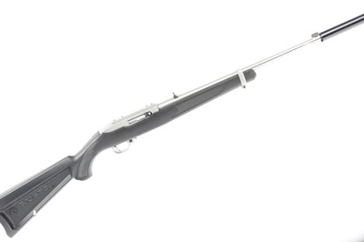 Lot 501 - (S1) .22 Ruger 10/22 Carbine Stainless...