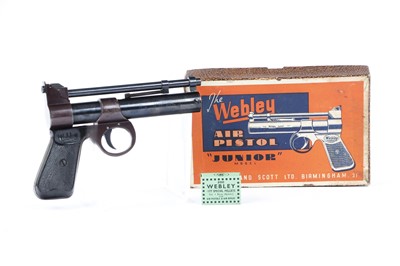 Lot 213 - .177 Webley Junior air pistol, batch no. 590,...