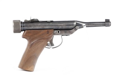 Lot 221 - .22 Hy-Score lever-action target air pistol,...