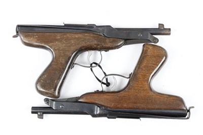 Lot 222 - Two .177 Diana Mark IV air pistols