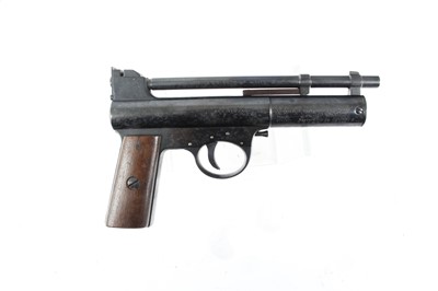 Lot 229 - An Early .177 Webley Mark 1 air pistol, batch...