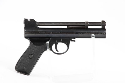 Lot 230 - .177 Webley Mark 1 air pistol, batch no. 442,...