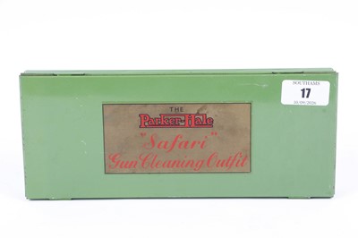 Lot 17 - Parker Hale 'Safari' cleaning kit tin
